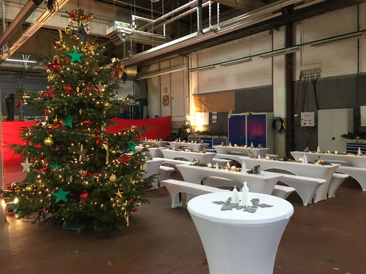 Weihnachtsfeier Dekoration Idee