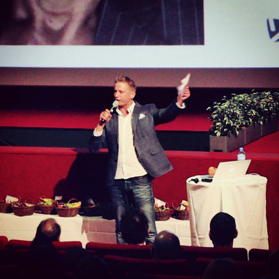 Moderation, Moderator Urs Sahli aus Bern Bernaqua Biggest Loser