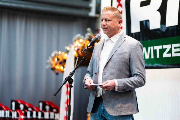 Urs Sahli, Moderation, Speaker, Eventmoderation Urs Sahli, Rotaxmax Challenge Schweiz Meisterfeier 2025