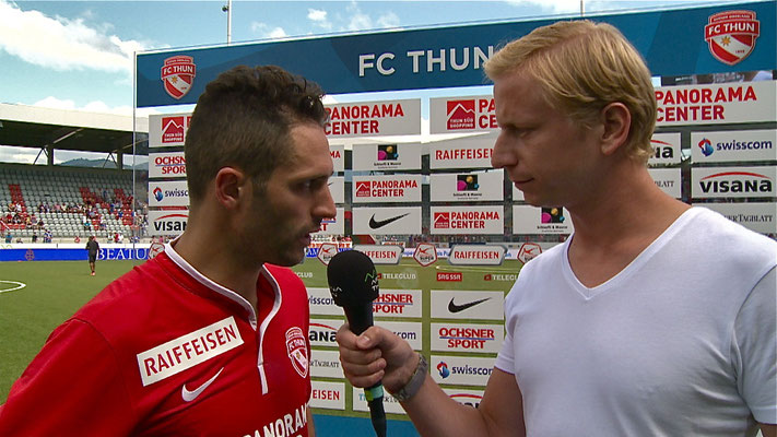 Urs Sahli @ FC Thun, Moderation Arena Thun