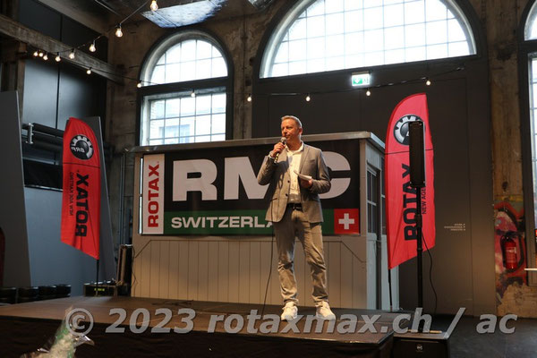 Moderation, Moderator Urs Sahli aus Bern 