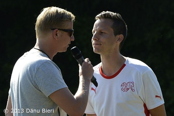 Moderation, Moderator Urs Sahli aus Bern @ Bümplizer Chiubi Cup 2013