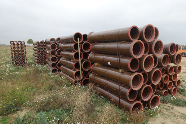 Erschließung Wohngebiet mit Steinzeugrohren DN 200 und DN 300 in Barsinghausen