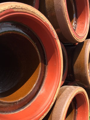 Euro Sweillem Steinzeugrohre mit Steckmuffe K, Verbindungssystem C