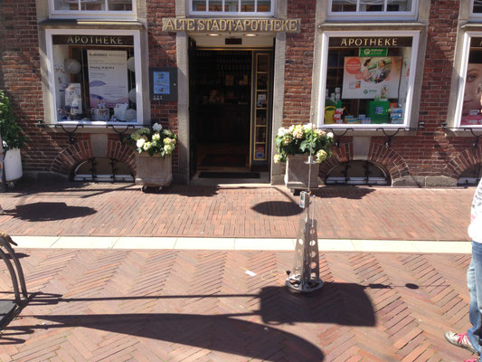 Innenstadt Meppen "Einsatz der Fugensonde"