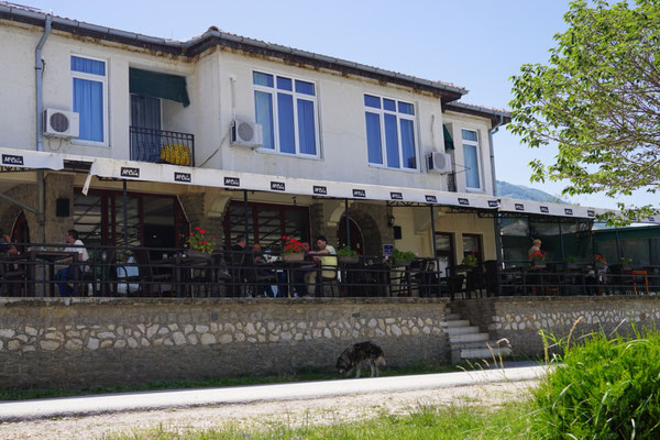 Bar in Stenje am Prespa-See