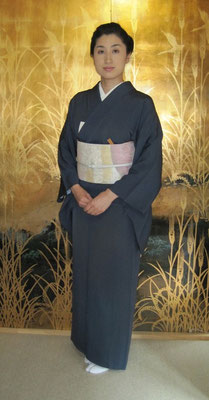 主宰　水谷雅由　一つ紋付き