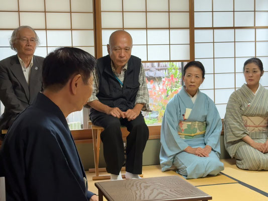 正客茶道雅流後援会松崎修明氏