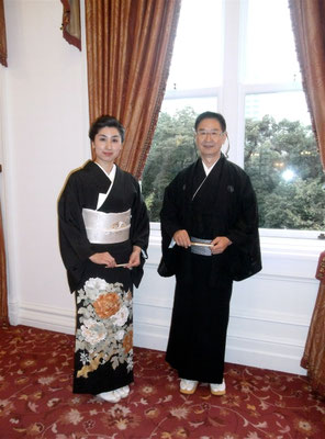 2014年10月綱町三井クラブ茶道雅流家元水谷雅由（がゆう）