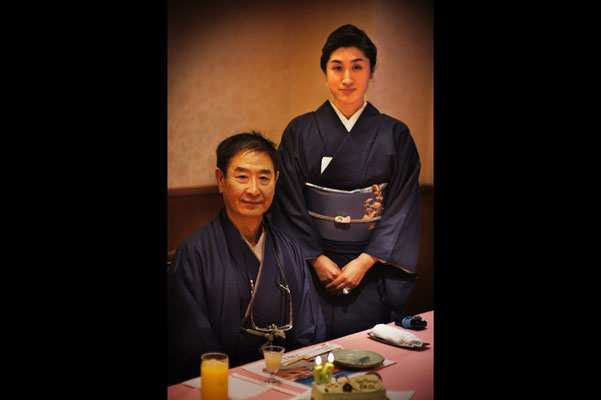 2014年誕生日食事会　大野暁撮影
