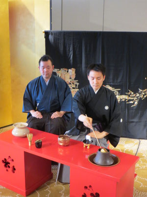 点前田中鳳雅　半東原田聲雅