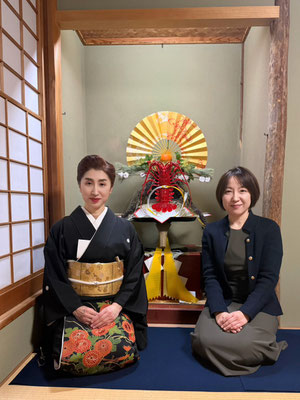 家元水谷雅由（がゆう）殷雅宋　家元直弟子