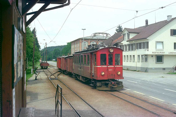 Alte Station mit Sicht Richtung Frauenfeld