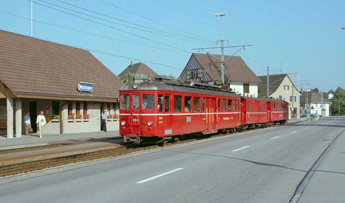 Be 4/4 204 1984 in Matzingen