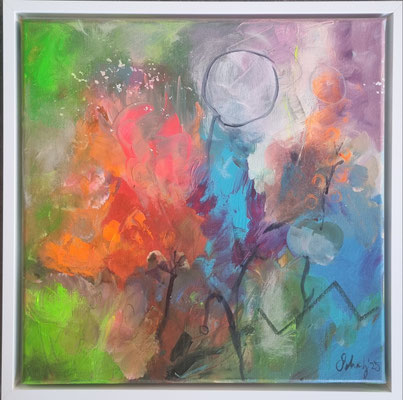 Serie sweets (2) 40 x 40 cm mit Schattenfiuge