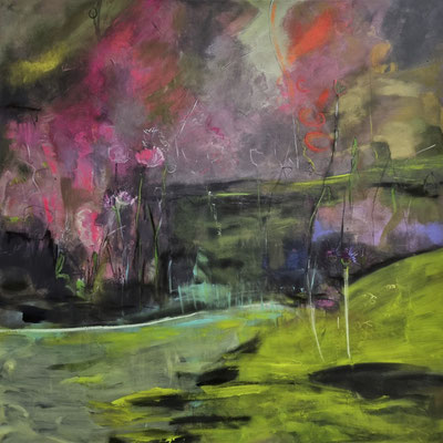 'moss' 80 x 80 cm verkauft/sold
