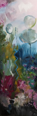azalea magenta I, 150 xx 50 cm verkauft/sold