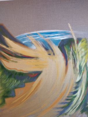 Öl auf Leinwand, 100x80, 2026