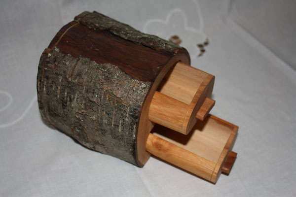 Band Saw Box aus einheimischem Holz, mit Holzöl behandelt
