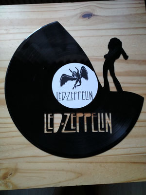 aus einer LP für Led Zeppelin Liebhaber