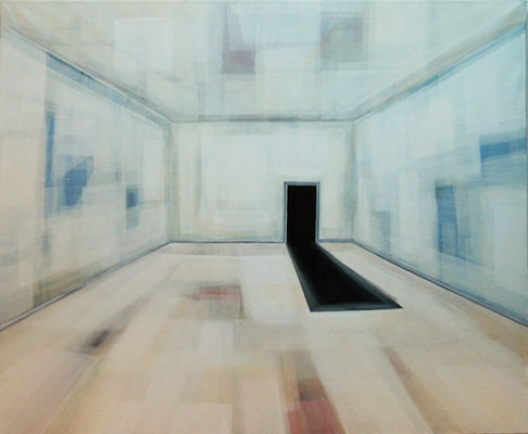 Maruska Mazza, interior room, 1999-2009 oil on canvas, 110x90cm