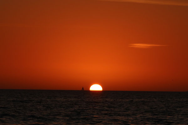 Coucher de soleil à Fort Myers Beach