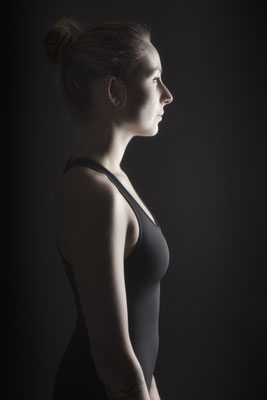 Katrin - Yogalehrerin - im Studio