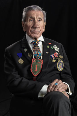 Charles Shay - Veteran - Portrait im Studio