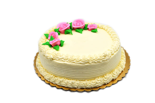 Vanilla Decoration Cake