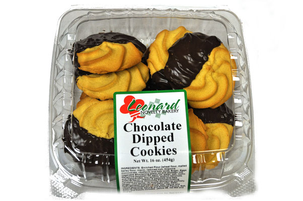 16 oz Chocolate Dipped Cookies
