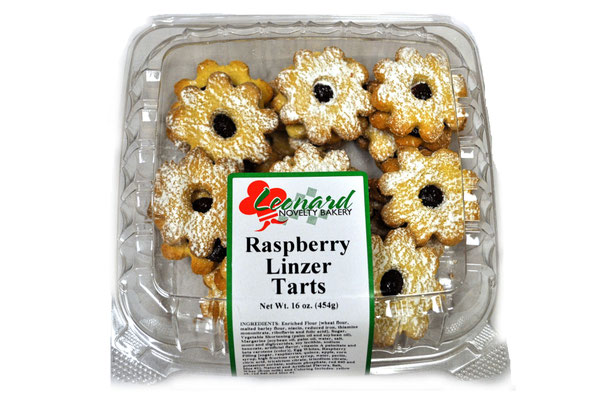 16 oz Raspberry Linzer Tart
