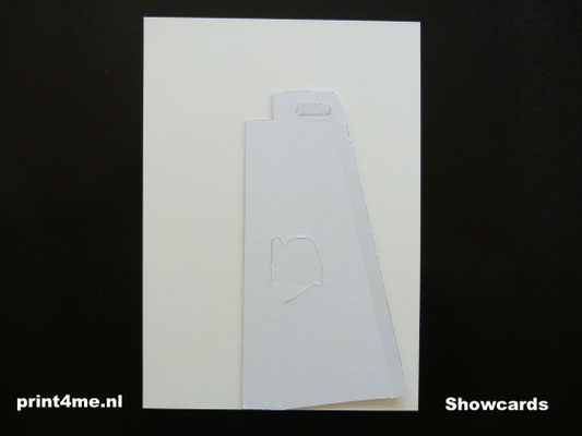 showcard op maat