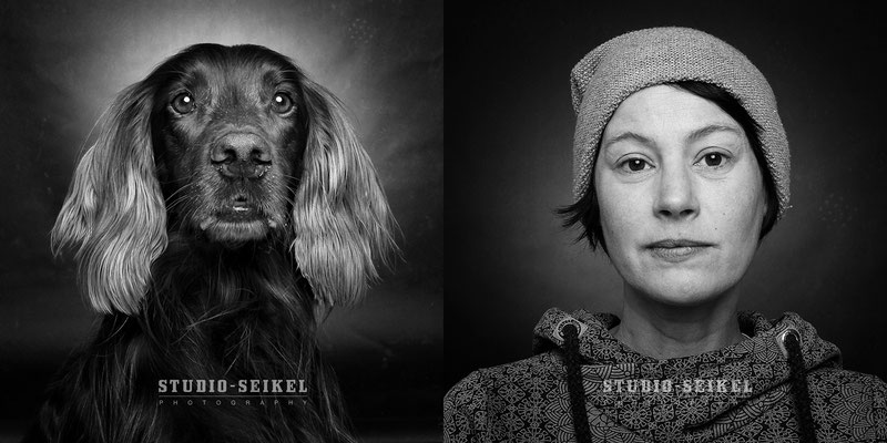 Studio-Seikel / Hunde mit Charakter / Kunst-Projekt / Werbefotografie / Hundefotos / Tierfotografie / Hundefotografie