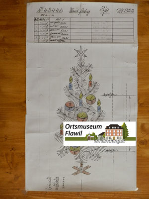 Motiv: Ortsmuseum Lindengut, Flawil. Ehemals verwendet von der Firma Altoco.  Zur Verfügung gestellt von Bernhard Holenstein, Dreien.