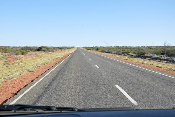 Auf dem Stuart Highway Richtung Süden