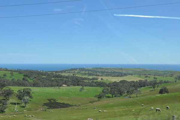 Unterwegs nach Adelaide/Glenelg