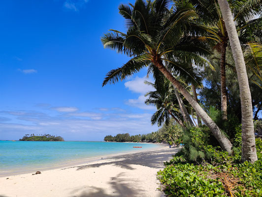 Muri Beach Village, der Strand