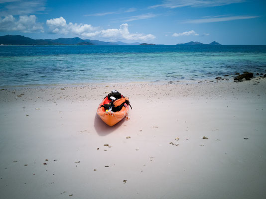 Mit dem Kanu nach Haslewood Island 