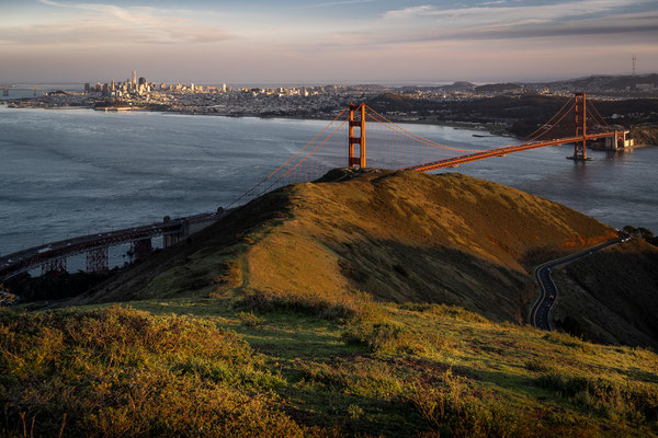 Slacker Hill - Aussicht über die San Francisco Bay