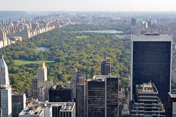 Auf dem Rockefeller Center - Top of the Rocks