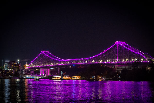 Story Bridge - Aussicht von Eagle Street Ferry Terminal
