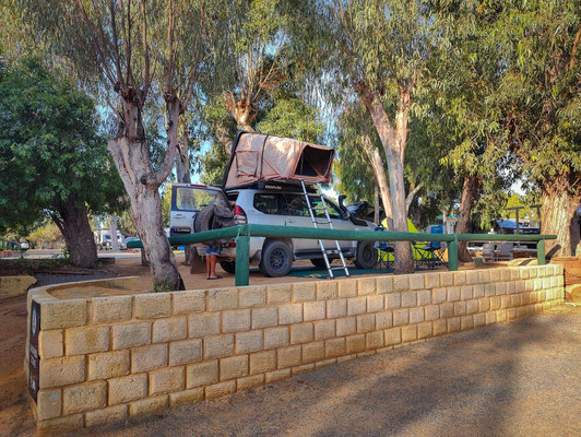 im Tasman Holiday Park, Kalbarri