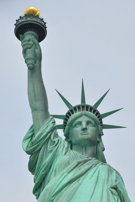 Auf Liberty Island: Die Freiheitsstatue