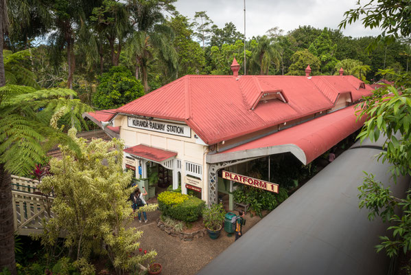 Kuranda - der Regenwald-Bahnhof