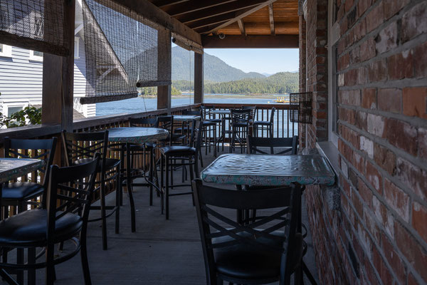 Hotel 'The Inn At Tough City', Tofino - Restaurant Terrasse