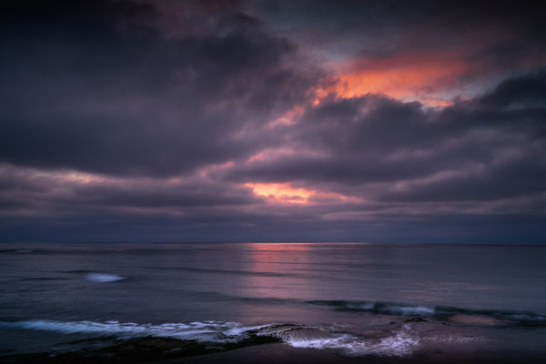 San Diego - Sunset Cliffs Sunset over the Beach