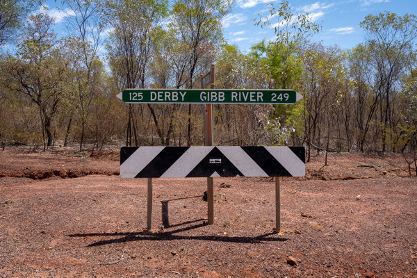 Gibb River Road - das westliche Ende vor Derby