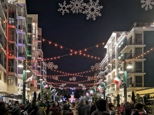 Little Italy, San Diego - Tree Lighting & Christmas Village - W Date Street