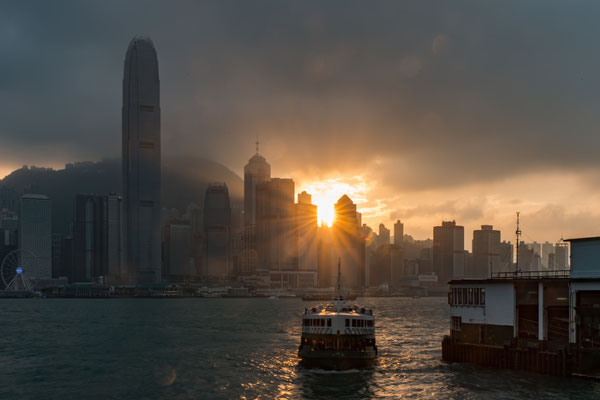 Aussicht von Kowloon