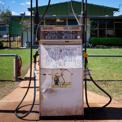 Hell's Gate Roadhouse - teurer Diesel